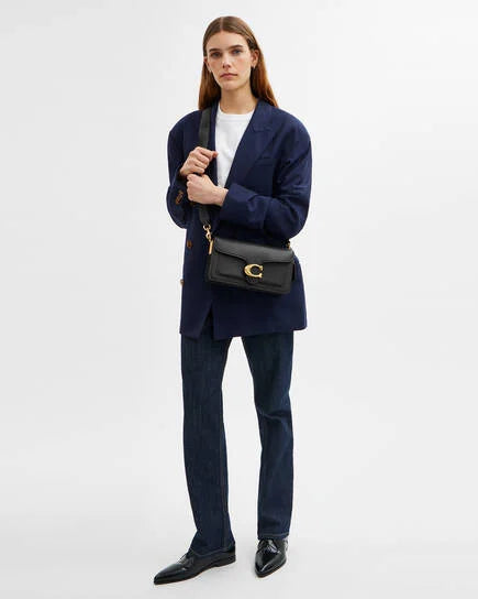 Coach TABBY Signature Canvas Shoulder Bag 26