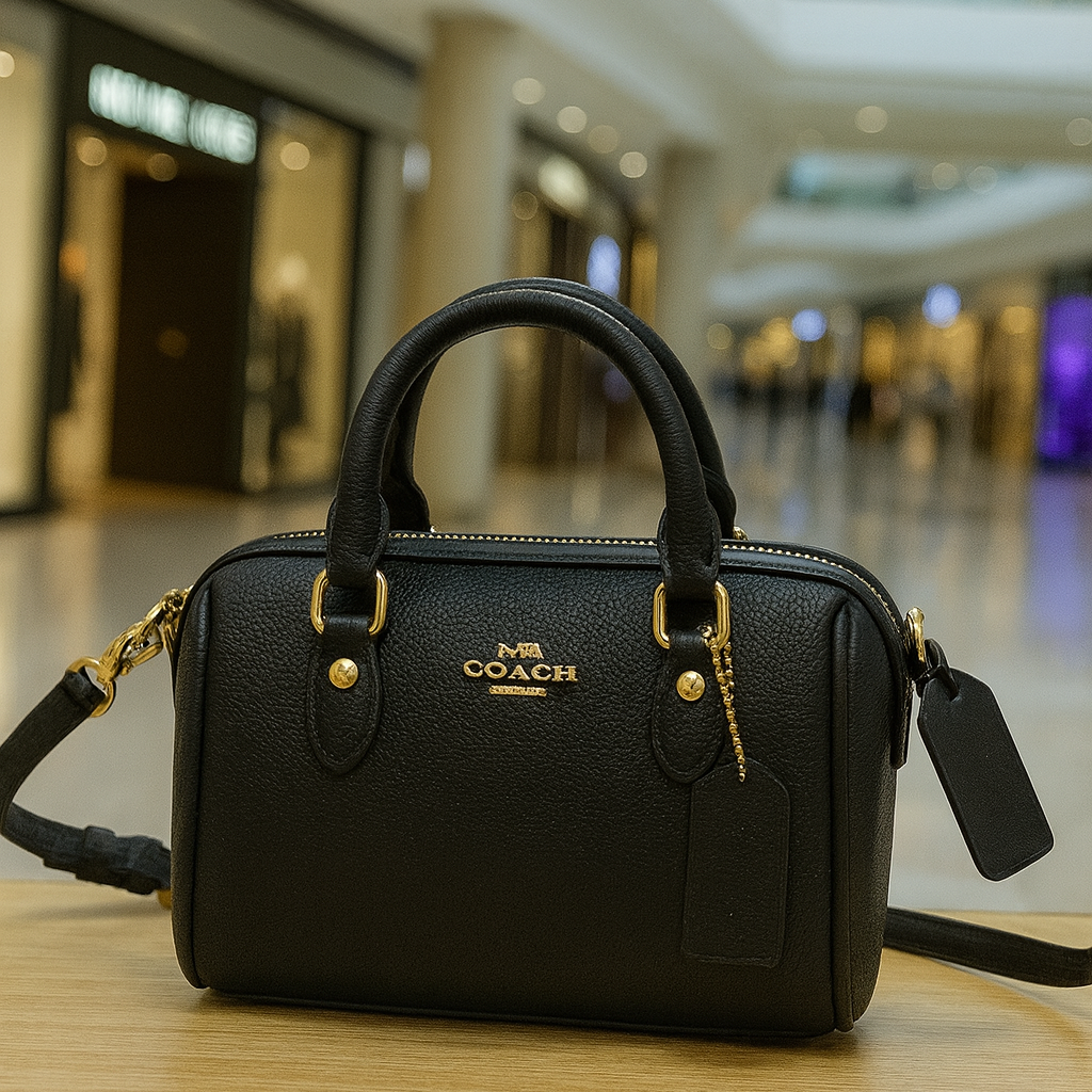 Coach Mini Rowan Crossbody In Signature Canvas
