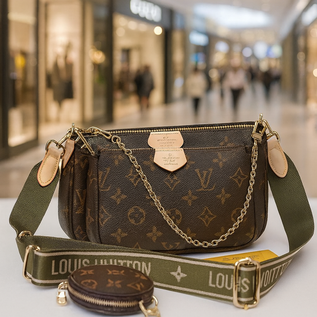 Louis Vuitton 3 in 1 MULTI POCHETTE ACCESSOIRES-CROSSBODY HANDBAG