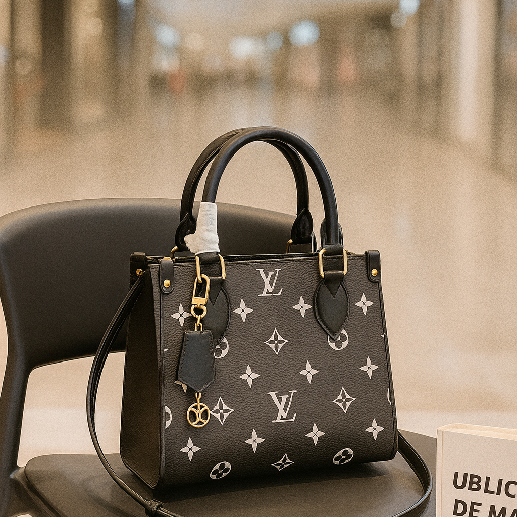 Louis Vuitton On The Go Black Mini Tote Bag