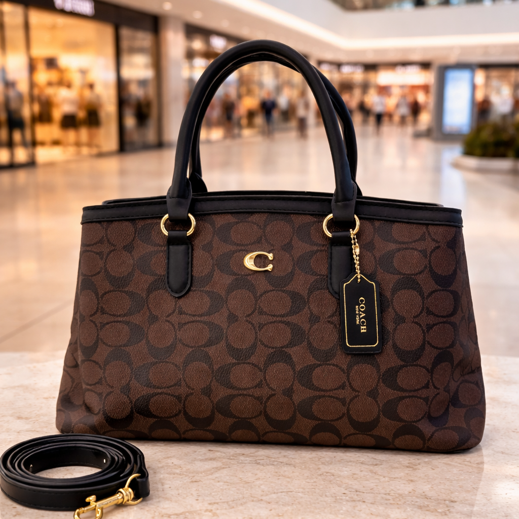 COACH Legacy Medium Pebble Leather Carryall Bag 28