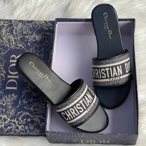 dior slide dior black slide