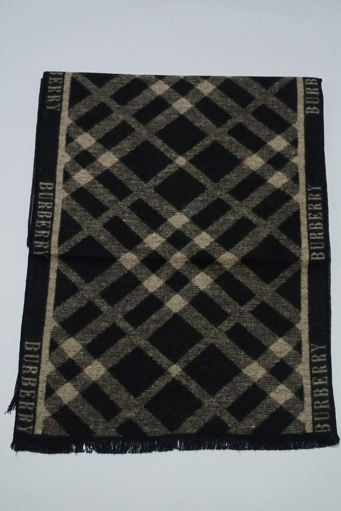 BURBERRY SCARF WOOL SCARF