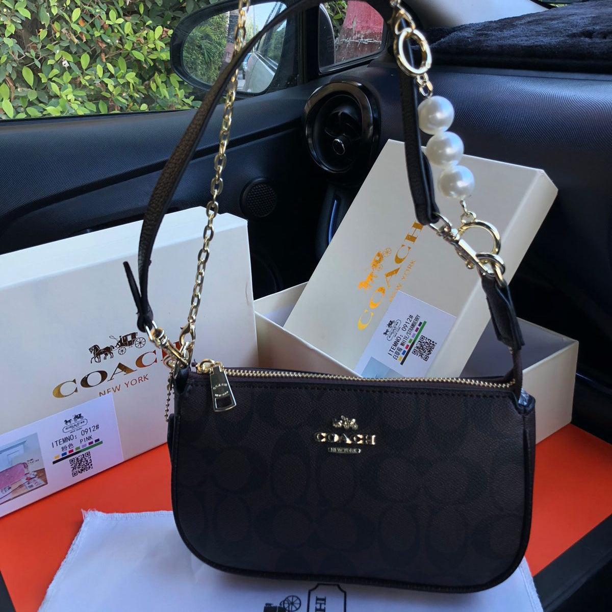 Coach Nolita 19 Signature Canvas