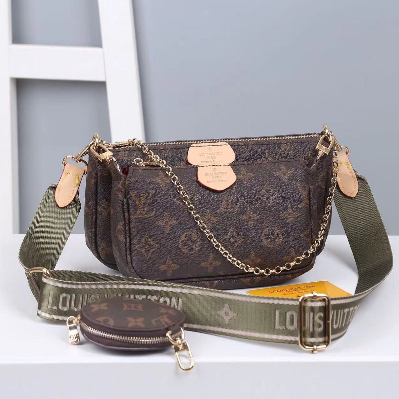 Louis Vuitton 3 in 1 MULTI POCHETTE ACCESSOIRES-CROSSBODY HANDBAG